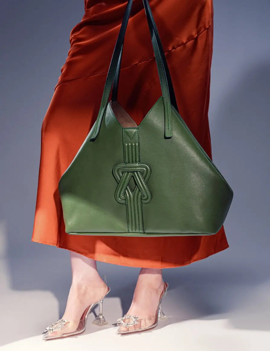 BANBHA generous luxury leather bag for abundance and active lifestyle