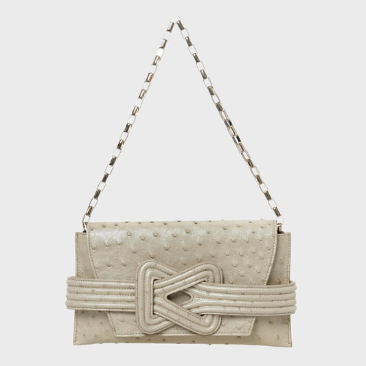 ANU MINI OSTRICH - DOVE PEARL