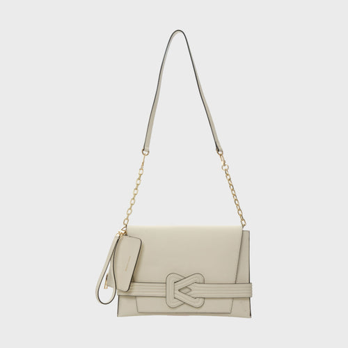 ANU CONVERTIBLE CLUTCH White Grainne Maher