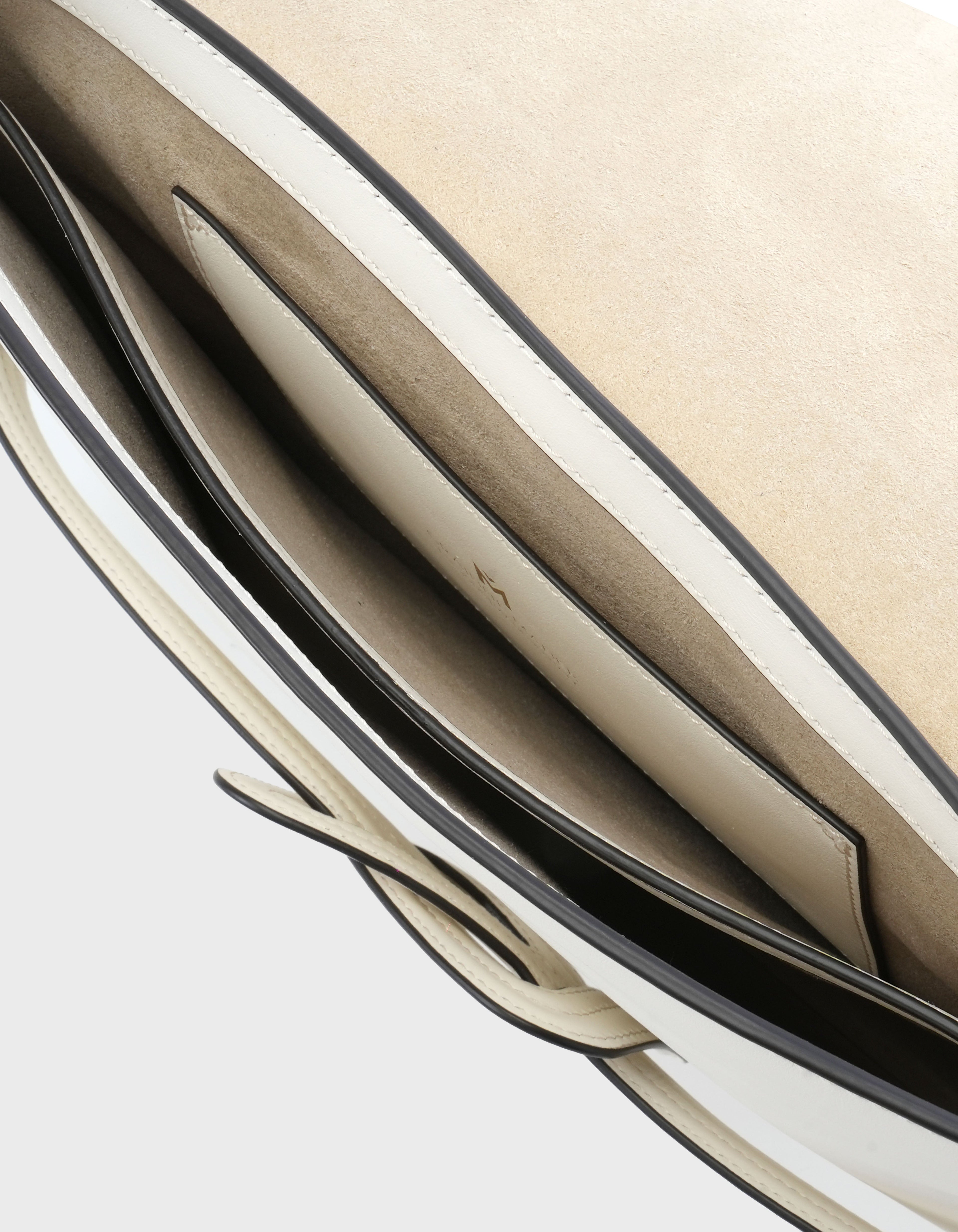 ANU CONVERTIBLE CLUTCH White Grainne Maher