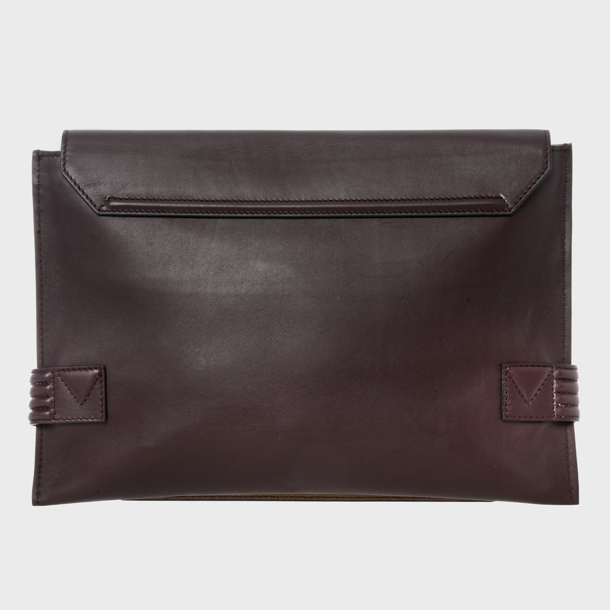 ANU CONVERTIBLE CLUTCH CHOCOLATE BROWN Grainne Maher