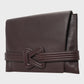 ANU CONVERTIBLE CLUTCH CHOCOLATE BROWN