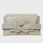 ANU MINI OSTRICH - DOVE PEARL Grainne Maher