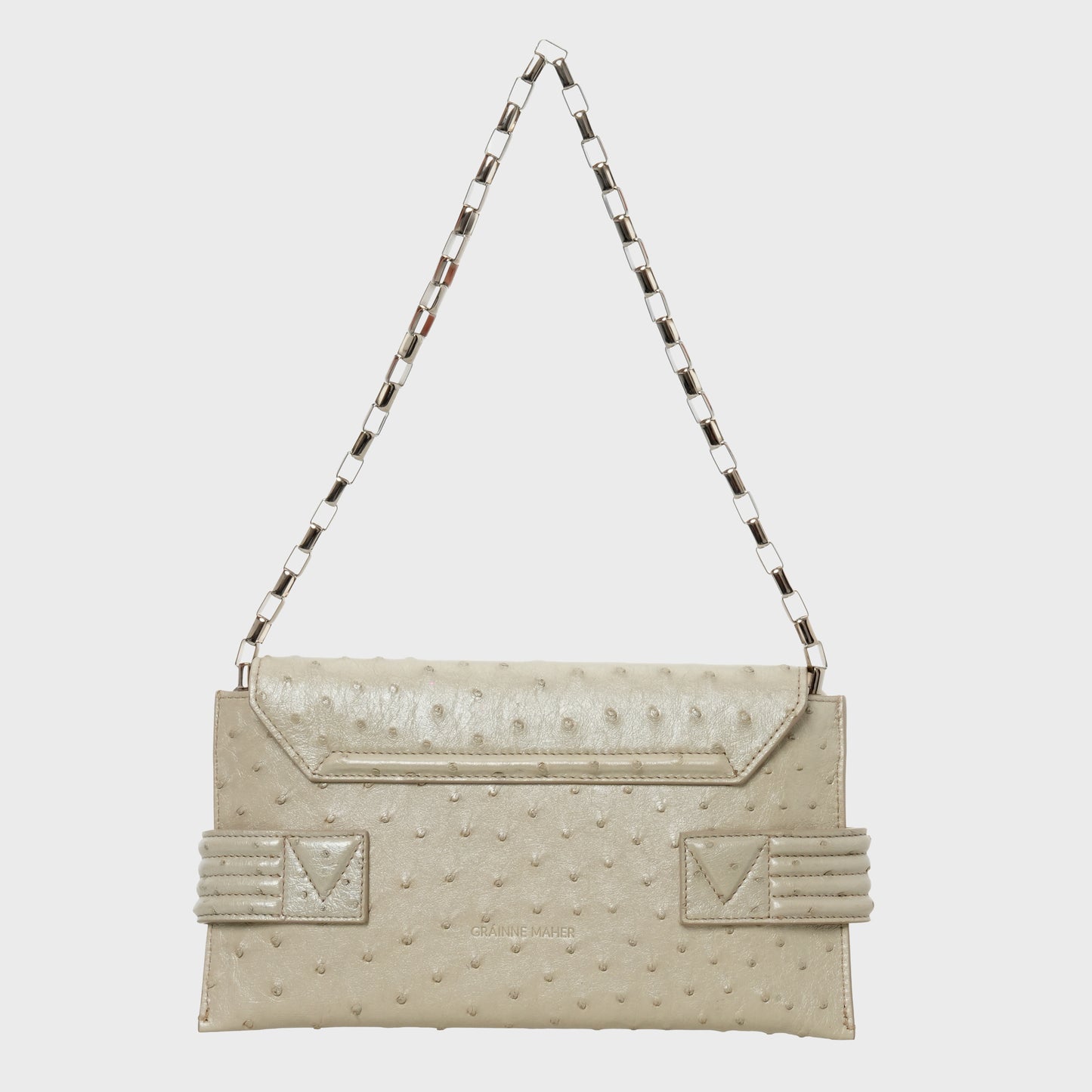 ANU MINI OSTRICH - DOVE PEARL