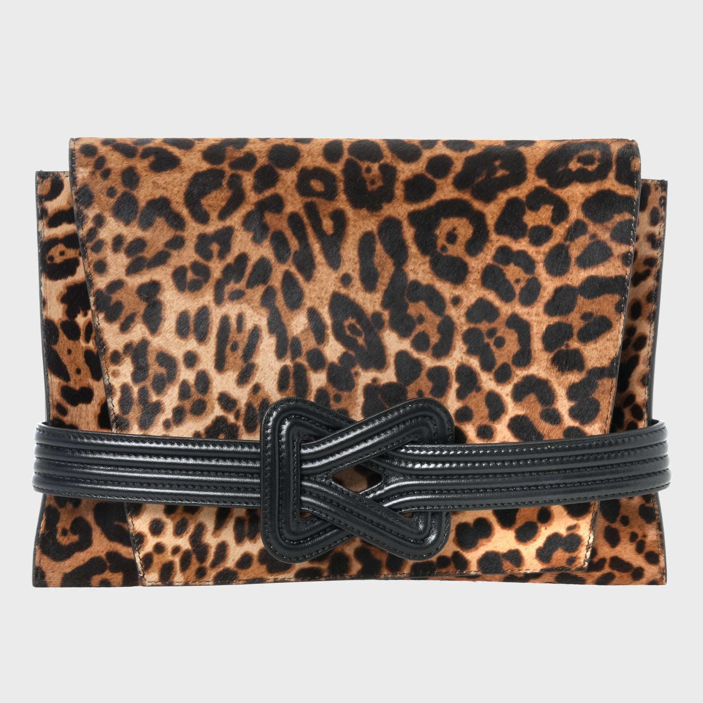 ANU CONVERTIBLE CLUTCH LEOPARD