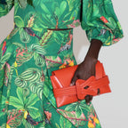 Anu mini red clutch by Grainne Maher