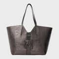 BANBHA TOTE PEWTER METALLIC Grainne Maher