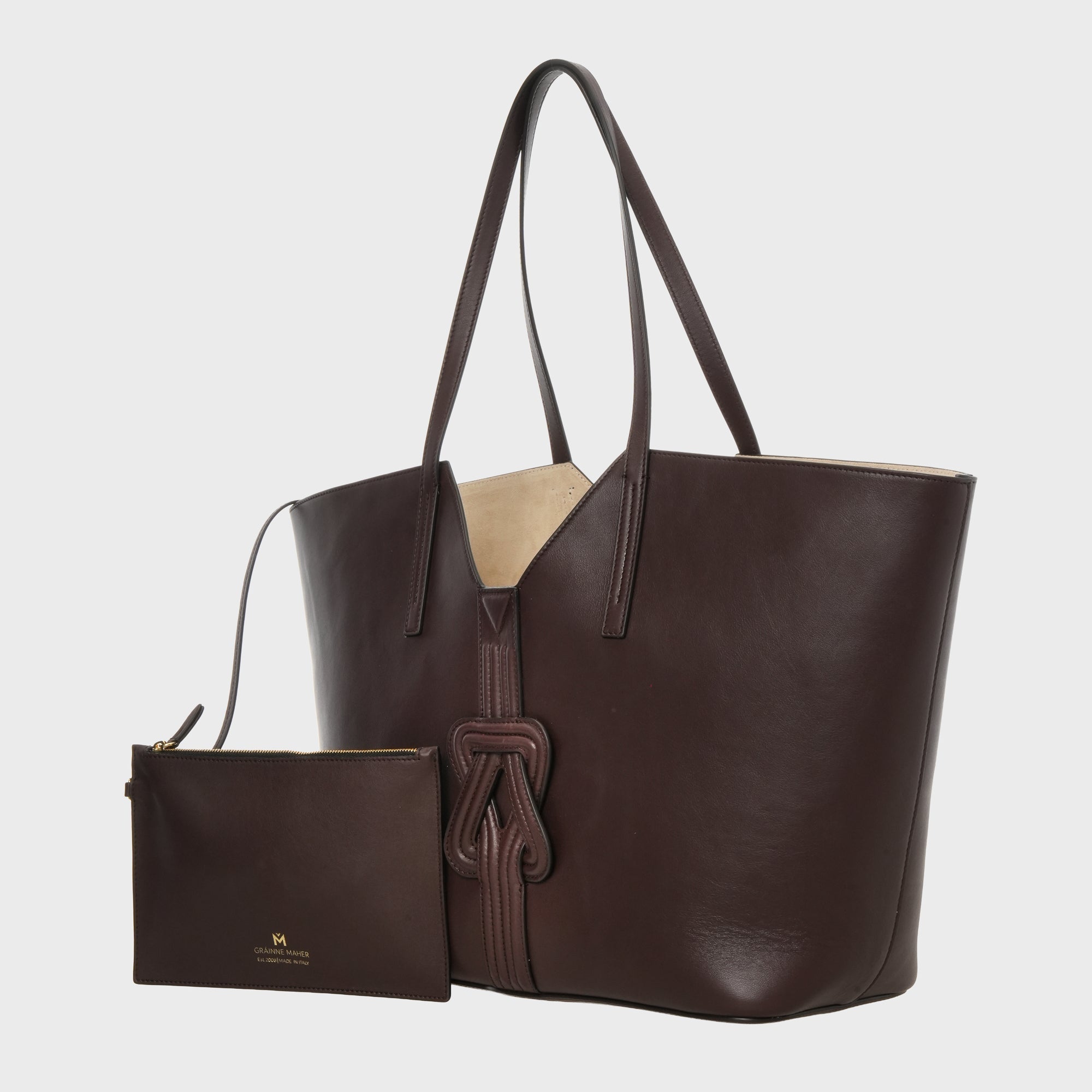 BANBHA TOTE - CHOCOLATE Grainne Maher