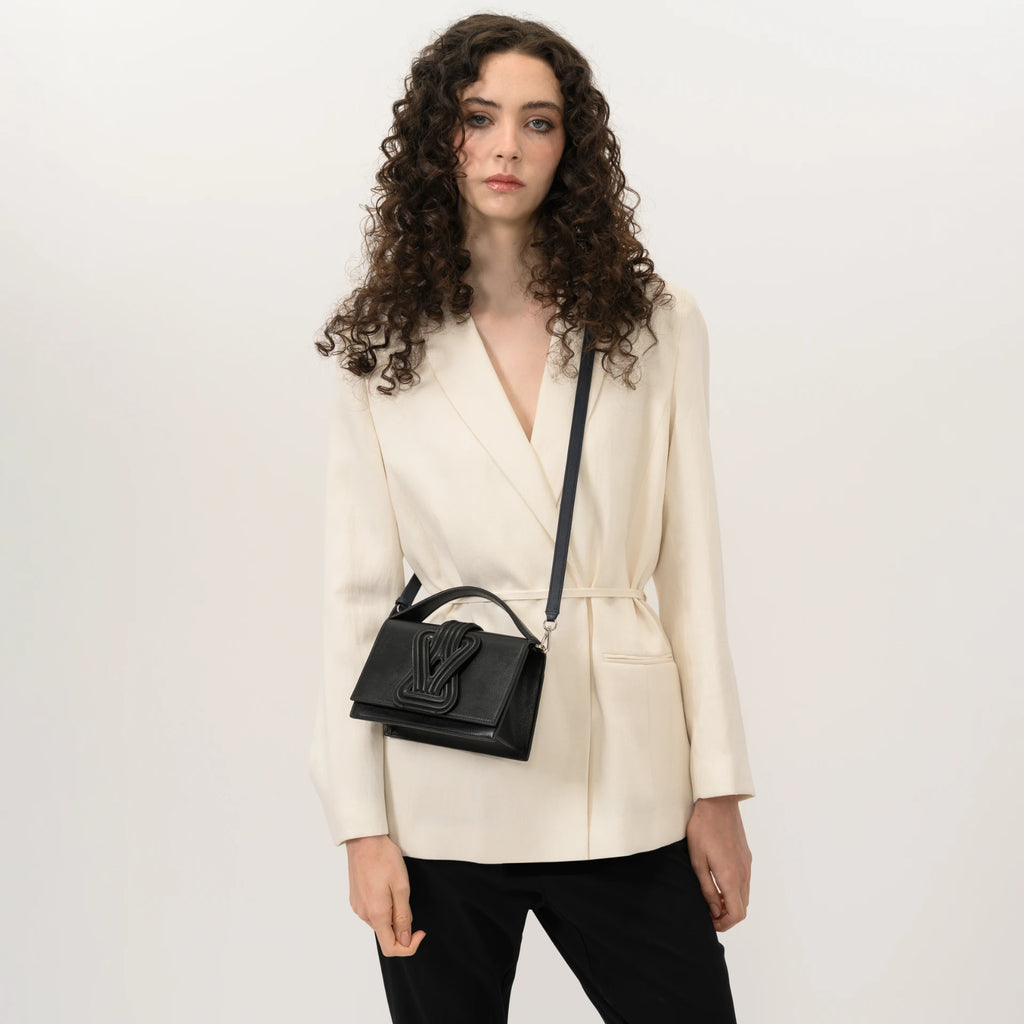 FÓDHLA SATCHEL Black
