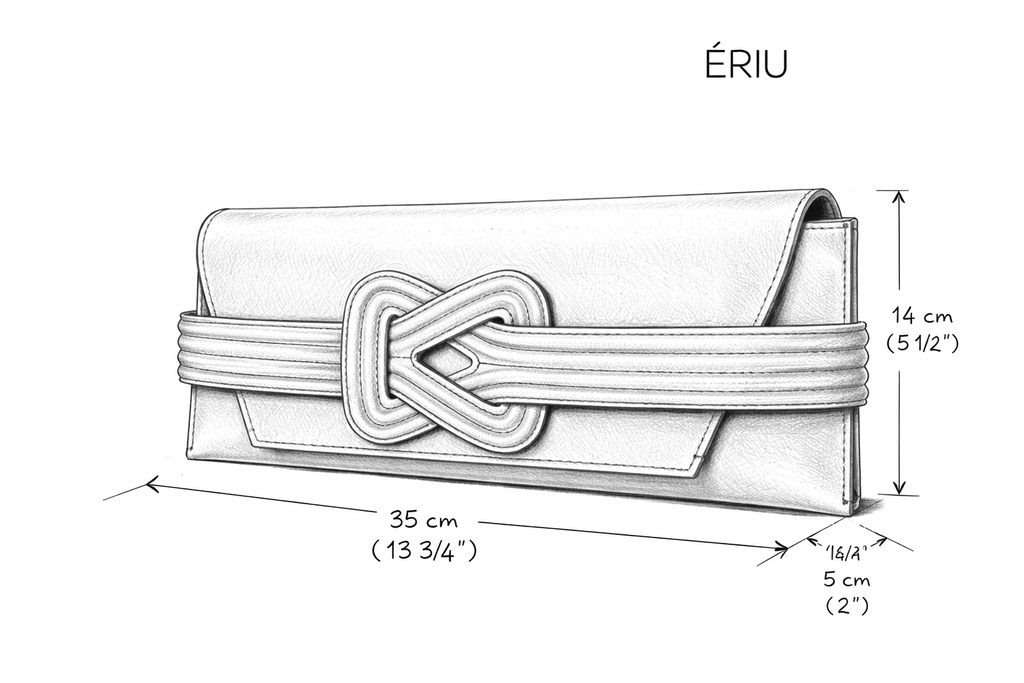 ÉRIU CLUTCH - TAUPE Grainne Maher