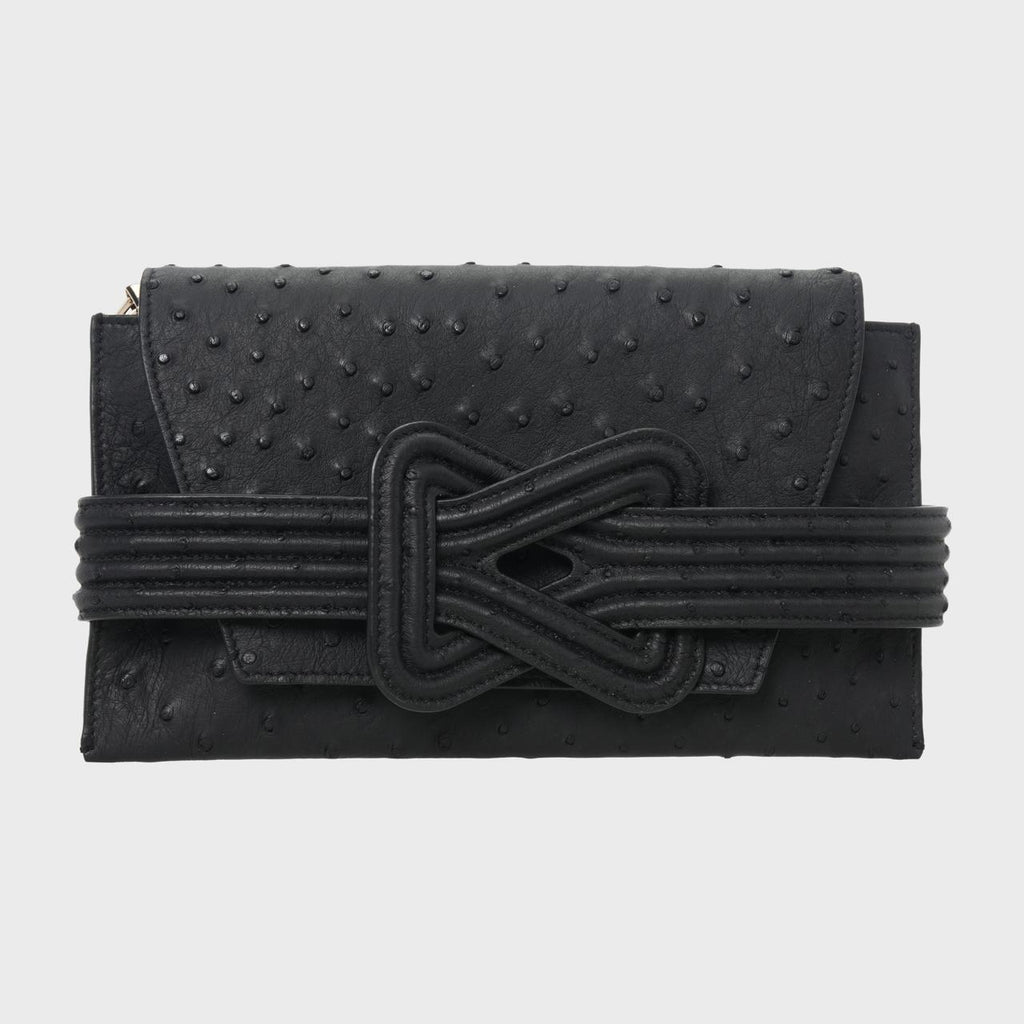 ANU MINI OSTRICH - BLACK Grainne Maher