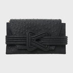 ANU MINI OSTRICH - BLACK Grainne Maher