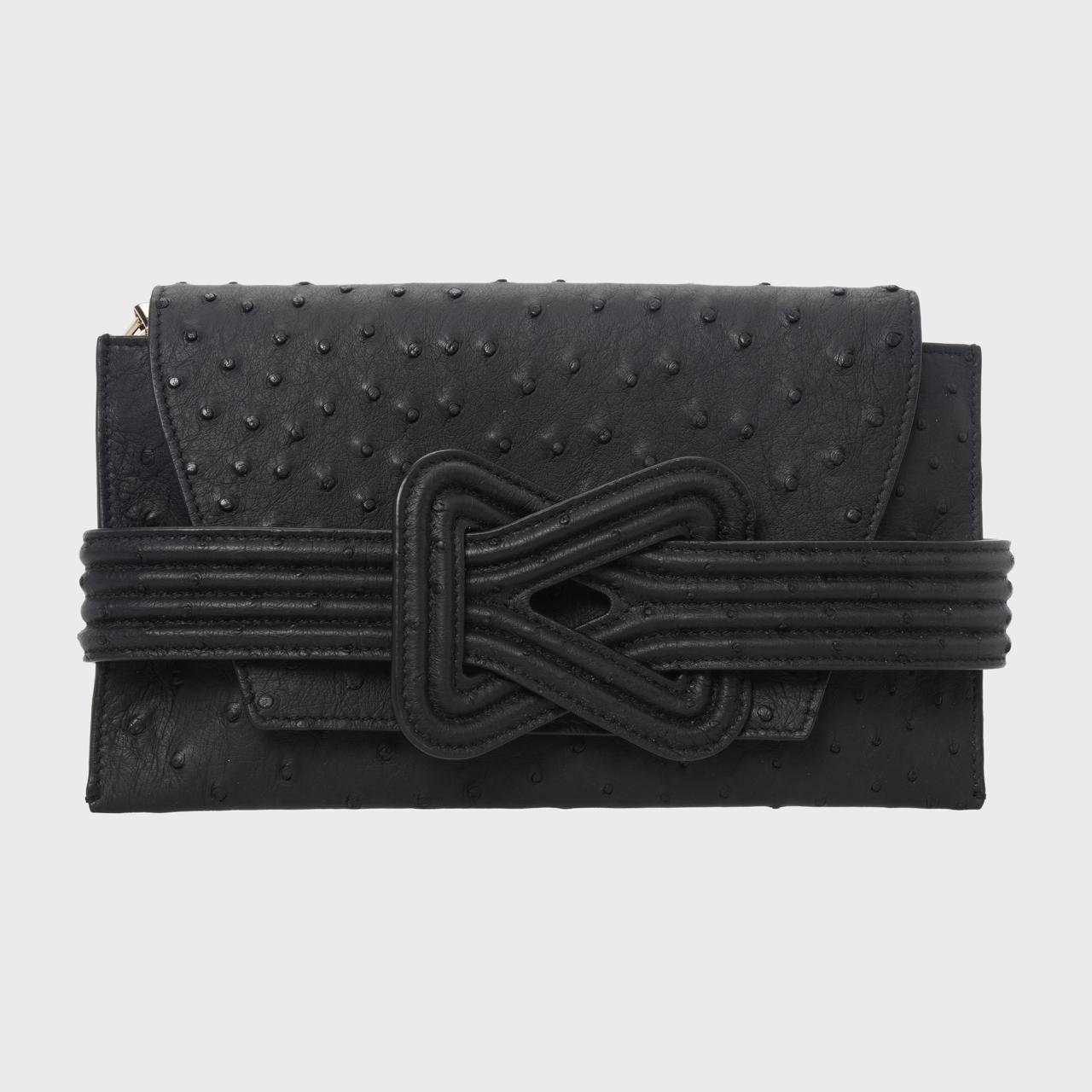 ANU MINI OSTRICH - BLACK Grainne Maher