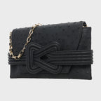 ANU MINI OSTRICH - BLACK Grainne Maher