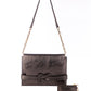 ANU CONVERTIBLE CLUTCH PEWTER METALLIC