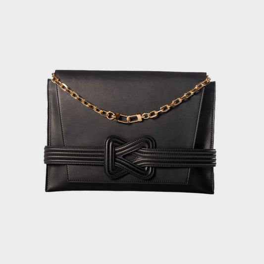 ANU CONVERTIBLE CLUTCH BLACK