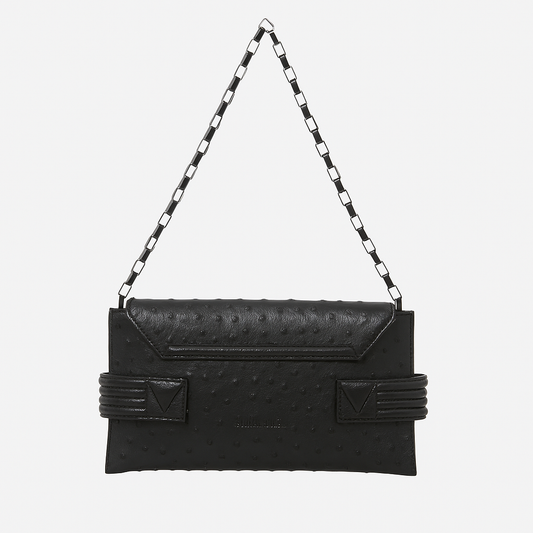 ANU MINI OSTRICH - BLACK