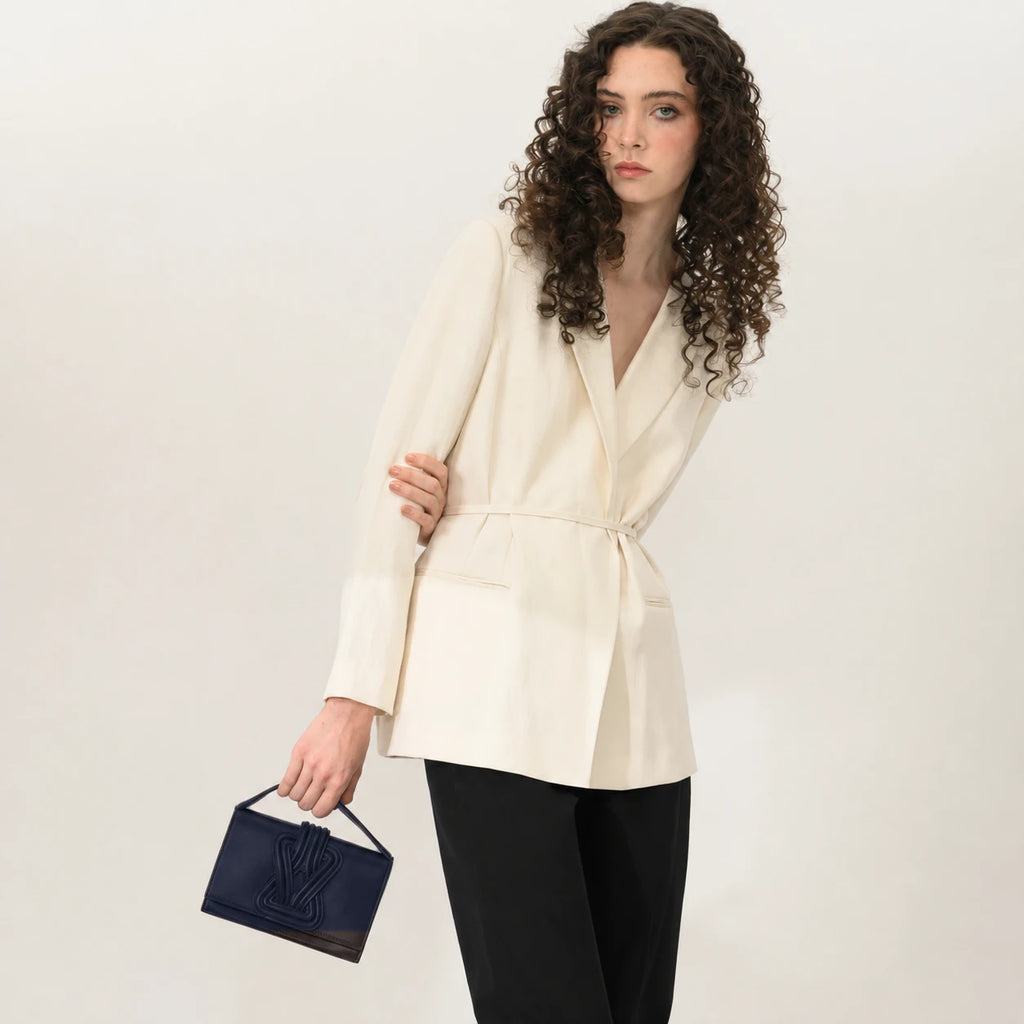 FÓDHLA SATCHEL Navy