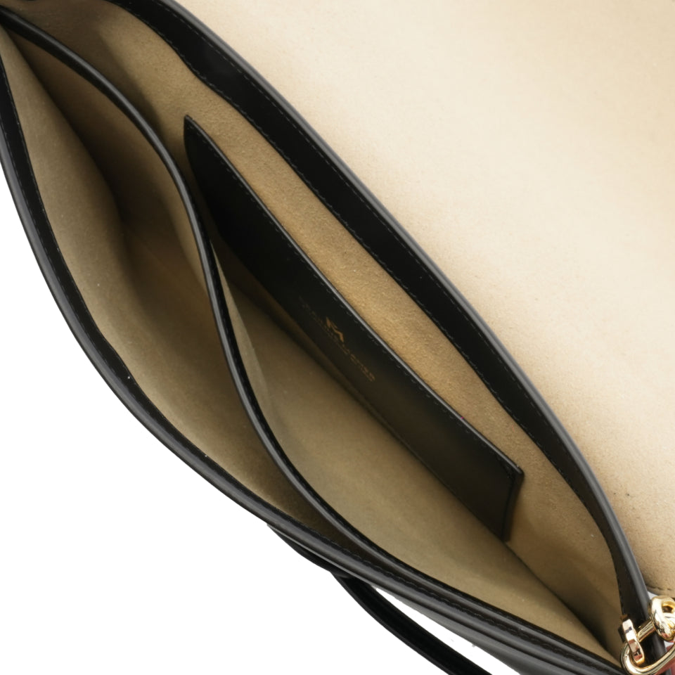 ANU CONVERTIBLE CLUTCH Black Grainne Maher