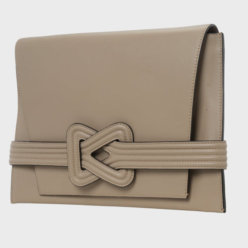 ANU CONVERTIBLE CLUTCH Mushroom Grainne Maher