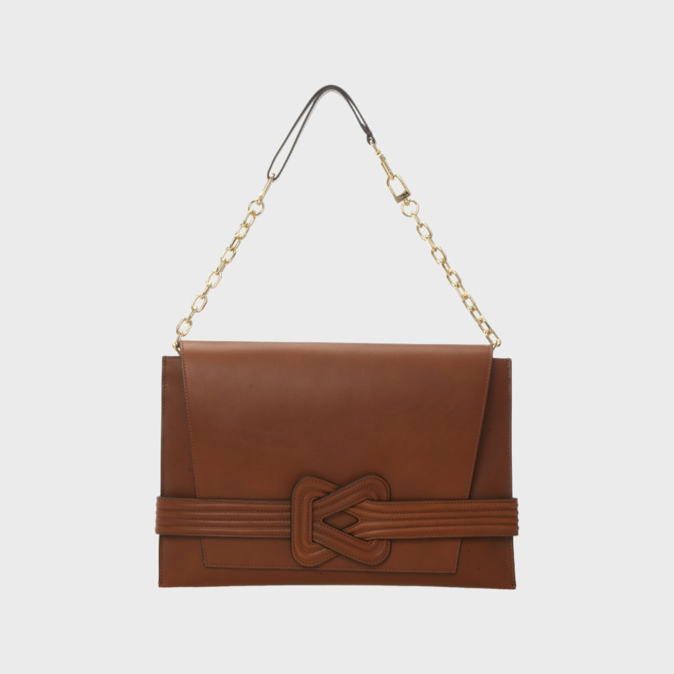ANU CONVERTIBLE CLUTCH Tan Grainne Maher