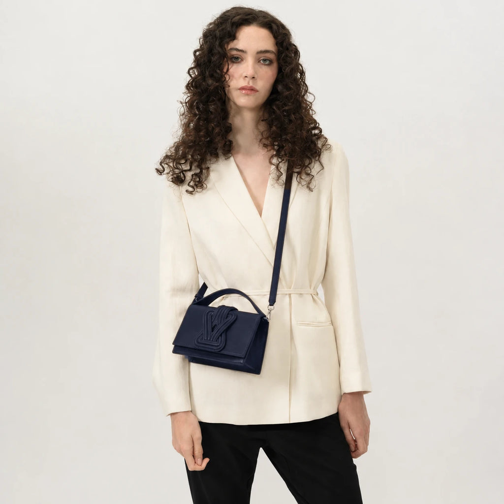 FÓDHLA SATCHEL Navy