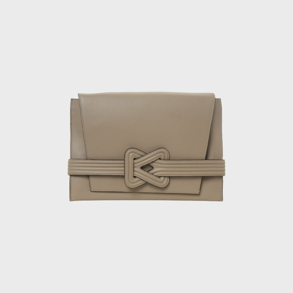 ANU CONVERTIBLE CLUTCH Mushroom Grainne Maher