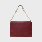 ANU CONVERTIBLE CLUTCH Oxblood Grainne Maher